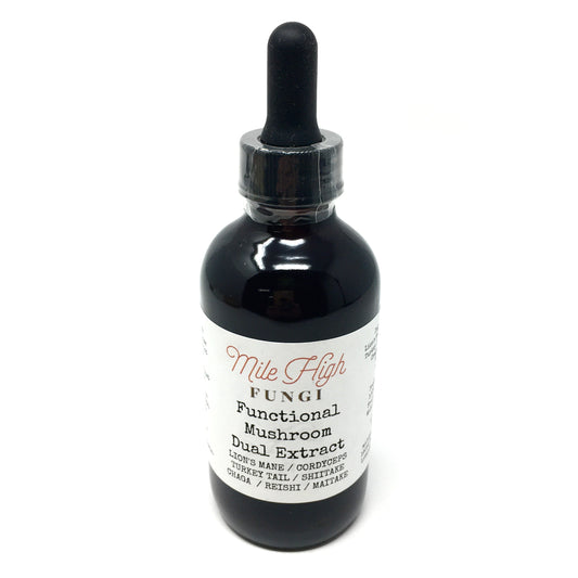 Functional Mushroom Dual Extract Tincture 4oz