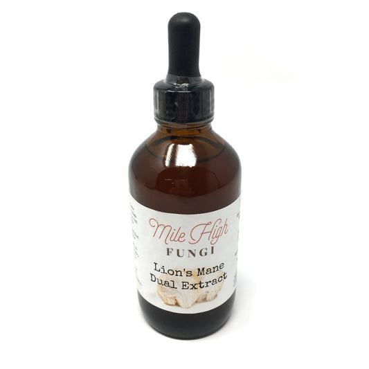 Lion's Mane Dual Extract Tincture 4oz