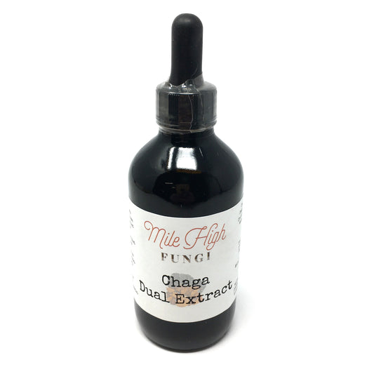 Chaga Dual Extract Tincture 4oz